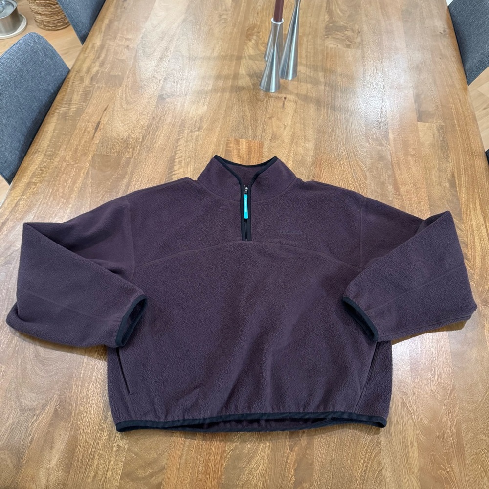 Lululemon Tumbled Fleece Quarter Zip - Sequoia - Picture 3 of 10